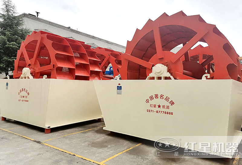 輪式小型砂石分離機(jī)多少錢一臺(tái)，帶生產(chǎn)線案例